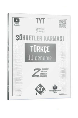 9786256336131 KR Akademi, TYT Kitap, Türkçe, Deneme Kitabı