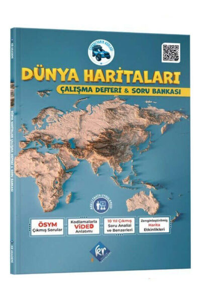 9786256336476 KR Akademi, Coğafya, Soru Kitabı